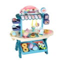 Toys Clearance 2023! CWCWFHZH 42pcs Children By Yihui Ice Cream Cart Simulation Mini Candy Ice Cream Cart Toy Simulation Home...