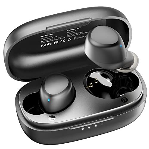 TOZO A1 Mini Wireless Earbuds Bluetooth 5.3 in Ear Light-Weight Headphones Built-in Microphone, Immersive Premium Sound Long Distance Connection Headset with Charging...