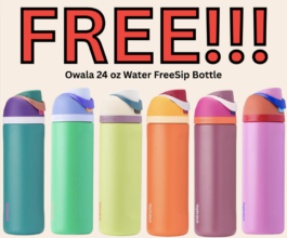 TRENDING: Get a FREE Owala 24 oz Water Bottle from Dick’s Sporting Goods!