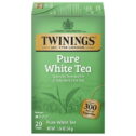 Twinings Pure White Tea Light Fresh Tea Bags, 20 Count Box