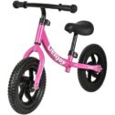 Uenjoy Balance Bike No Pedal Bicycle for 2-6 Years Old, Starter Toddler Training Bike with EVA Foam Tire,Carbon Steel Frame