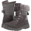 UGG Women's Adirondack III Charcoal Gray 1095141 Waterproof Leather Boot