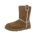 Ugg Womens Suede Wool Blend Winter & Snow Boots