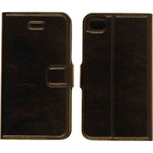 Unlimited Cellular Novelty Diary Case for Apple iPhone 4/4S (Black)