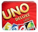 UNO Deluxe Card Game for with 112 Card Deck  – AMAZON!