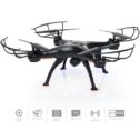 Upgraded 6-Axis Headless RC Quadcopter FPV RC Drone W/ WIFI HD Camera For Real Time Video,2 Control Mode, Altitude Hold