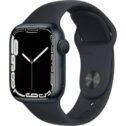 Used Apple Watch Series 7 45mm GPS + Cellular Midnight Aluminum Case - Midnight Sport Band
