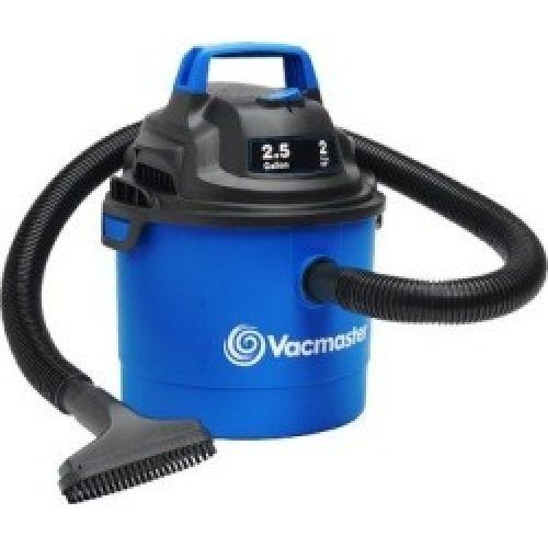 Vacmaster VOM205P 2.5 Gallon Portable Wet/Dry Vacuum in Black/Blue, Size 14.4 H x 11.2 W x 11.5 D in |...