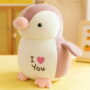 Valentine's Day Deals! SuoKom Penguin Stuffed Animals Cute Penguin Plush Doll Toys For Girl Hugging Gifts on Clearance