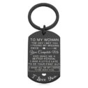 Valentines Day Gifts for Men To My Man Keychain Anniversary for Him Husband Gifts from Wife Birthday Gifts for Boyfriend...