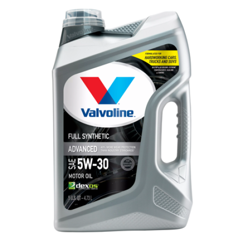 Valvoline Advanced Full Synthetic 5W-30 Motor Oil 5 QT