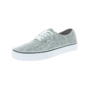 Vans Authentic Low Top Vulcanized Athletic Fashion Sneakers Gray Size 5.5