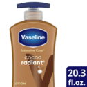 Vaseline Intensive Care Radiant Non Greasy Moisturizing Body Lotion, Cocoa, 20.3 fl oz