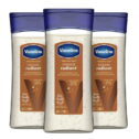 Vaseline Intensive Care Cocoa Radiant For Glowing Skin 3 Count Body Gel Oil Body Oil Made With 100% Pure Cocoa...