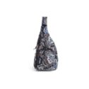 Vera Bradley Women's Recycled Cotton Mini Sling Backpack Java Navy Camo