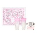 Versace Bright Crystal Perfume Gift Set For Women, 3 Pieces