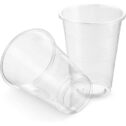 VeZee 7 Oz Disposable Clear Drinking Plastic Cups - Ideal for All Occasions - BPA & Lead-Free - Counts1000