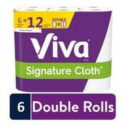 Viva Signature Cloth Choose-A-Sheet Paper Towels (6 double rolls)