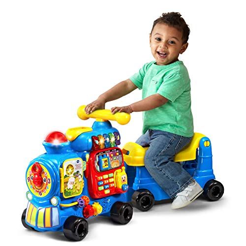 VTech Sit-to-Stand Ultimate Alphabet Train, Blue