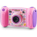 VTech KidiZoom Selfie Camera Pink Purple - 2MP Digital Camera with Games & Creative Features