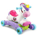 VTech Prance and Rock Learning Unicorn, Rocker to Rider Toy, Motion-Activated Responses