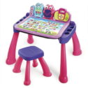 VTech Touch and Learn Activity Desk Deluxe, Pink Standard Packaging