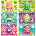 WaaHome Easter Gift Card Envelopes for Kids 6PCS Easter Mini Envelopes Gifts Card Holders Spring Easter Small Envelopes for Kids...