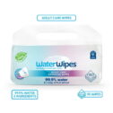 WaterWipes Adult Care Sensitive Wipes, 99.9% Water Based Wipes, 3 Resealable Packs (90 Wipes)