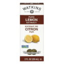 Watkins Pure Lemon Extract, 2 oz (Liquid, Ambient, Container Material: Plastic)