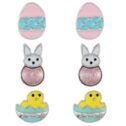 Way To Celebrate Easter Chicks/Bunny Ear Trio