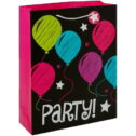 Way to Celebrate Chalk Balloons Birthday Gift Bag, Jumbo, Happy Birthday