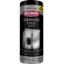 Weiman Stainless Steel Appliance Cleaning Wipes, Streak-Free Shine, 30 Count