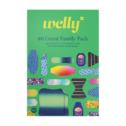 Welly Family Pack Adhesive Flex Fabric and Waterproof Bandages, Assorted, 80 Count