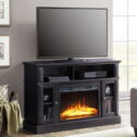 Whalen Barston Media Fireplace Console for TV's up to 55”, Espresso Finish