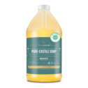 WHOLENATURALS Pure Castile Soap Liquid, EWG Verified & Certified Palm Oil Free - 64 Oz. - 1/2 Gallon Unscented, Natural...