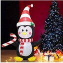 Wick's Outdoor Living Inflatable 4 FT Christmas Penguin