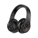 Wireless Bluetooth Headphones with Noise Cancelling Over Ear Stereo Earphones (Black)