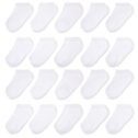 Wonder Nation Baby and Toddler Low Cut Socks, 20-Pack, Sizes 0M-5T