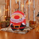 XEOVHV Christmas Inflatable Santa Claus,Blow up Giant Santa Claus Indoor/Outdoor Decoration,Patio Garden Lawn Hall Display Xmas Vacation Holiday Party Home...