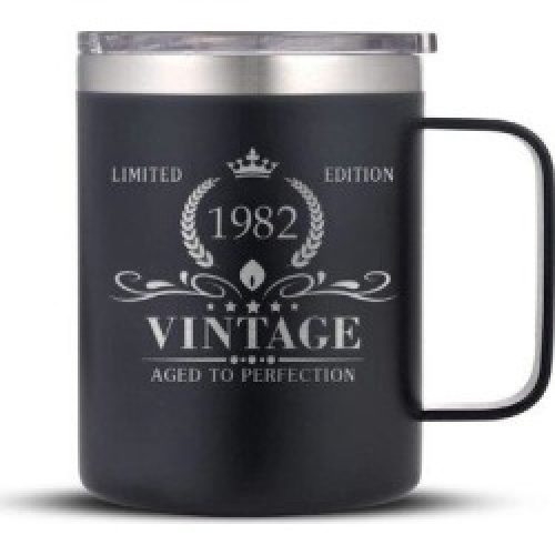 xinchapter 1982 40Th Birthday Gifts For Men & Women, Funny Coffee Mug 40 Birthday Gifts For Dad, Son, Husband, Brother...
