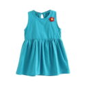 XMMSWDLA Toddler Girl Clothes Deals Clearance Baby Girls Sleeveless Dress Tank Dress Children's Clothing