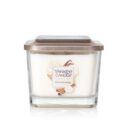 Yankee Candle Elevation Collection with Platform Lid Medium 3-Wick Square Candle, Sweet Frosting