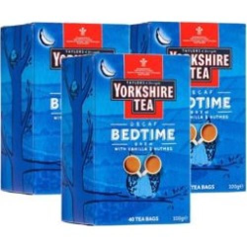 Yorkshire Bedtime Brew Tea 40 Bags 100g (3 Pack)