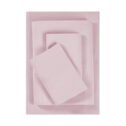 Your Zone Kids Soft Microfiber Sheet Set, Pink, Full, 4 Pieces, Easy Care