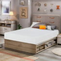 YRLLENSDAN 8 Inch Gel Memory Foam Mattress Medium Firm Mattresses Bed-in-a-Box, Twin