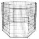 ZENSTYLE 48 inch 8 Panels Indoor Outdoor Pet Dog Playpen Large Crate Fence