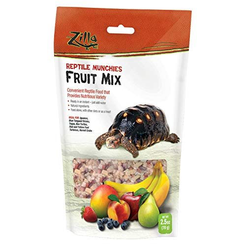 Zilla Reptile Munchies Fruit Mix Black 2.5 Ounces