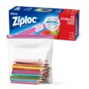 Ziploc® Brand Slider Storage Bags, Quart, 42 Count