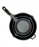 Zulily Deal! 3 Piece Cast Iron Skillet JUST $22.99! TODAY ONLY!