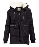 Sherpa-Lined Hooded Puffer Coats JUST $9.99! One Day Only At Zulily
